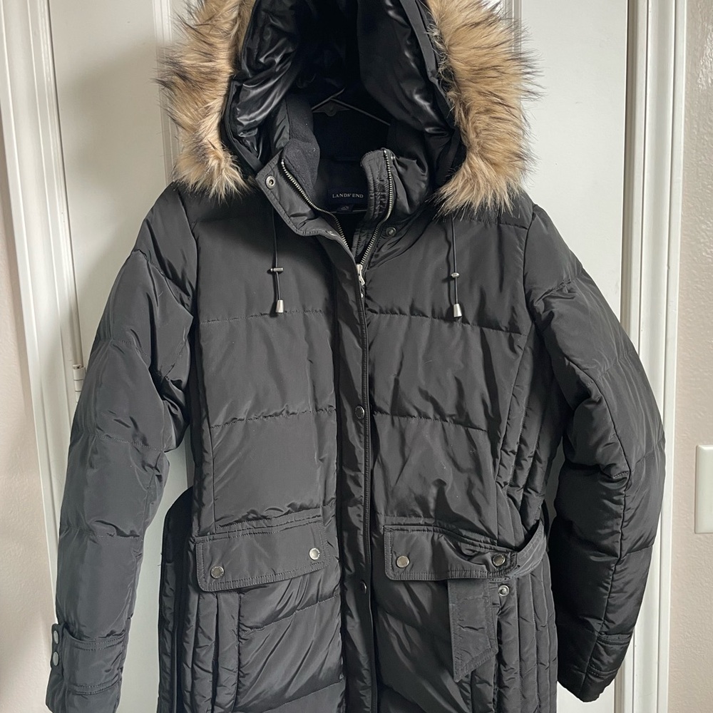 Lands End insulated winter coat